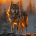 Krafttier Wolf