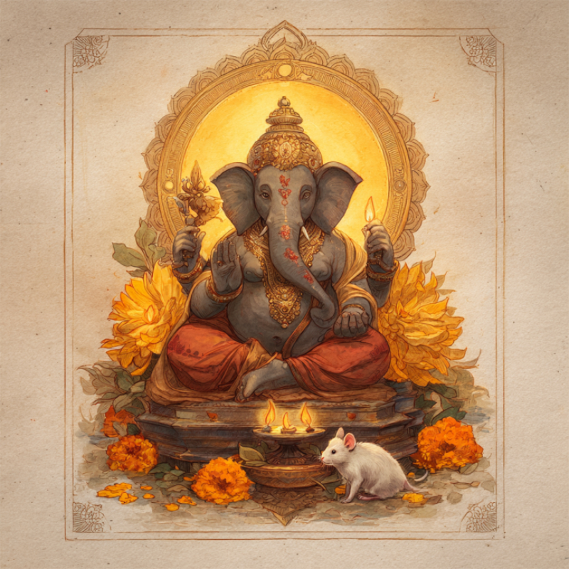 Elefantengott Ganesha