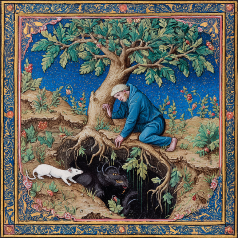 Barlaam und Josaphat Parabel